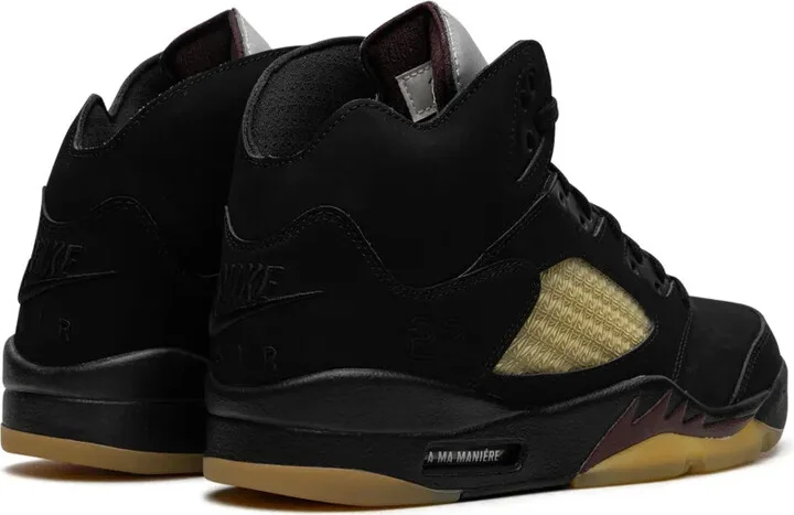 x A Ma Maniére Air Jordan 5 "Black" sneakers - Image 3