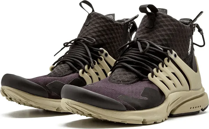x ACRONYM Air Presto Mid "Black/Bamboo" sneakers - Image 2