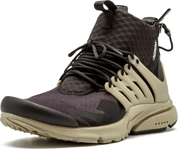 x ACRONYM Air Presto Mid "Black/Bamboo" sneakers - Image 4