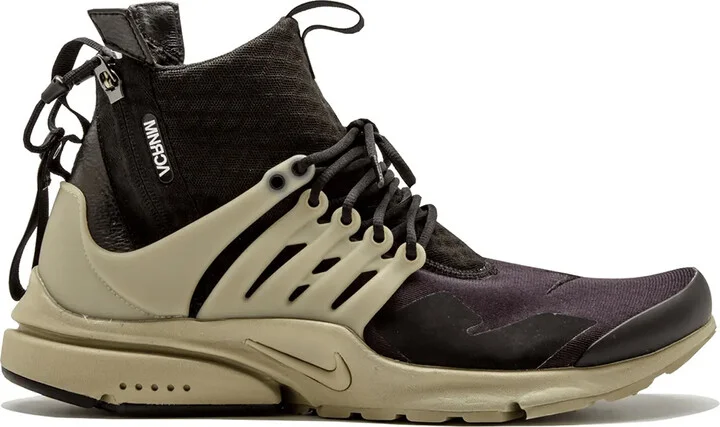 x ACRONYM Air Presto Mid "Black/Bamboo" sneakers