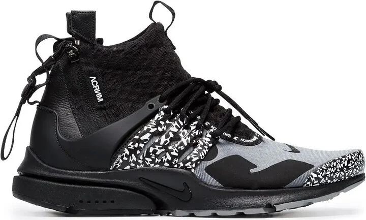 x Acronym Air Presto Mid "Cool Grey" sneakers