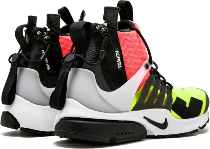 x Acronym Air Presto Mid "Hot Lava/Volt" sneakers - Image 3