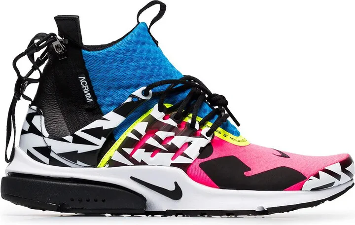 x Acronym Air Presto Mid "Racer Pink" sneakers