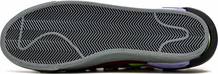 x Acronym Blazer Low "Night Maroon" sneakers - Image 4