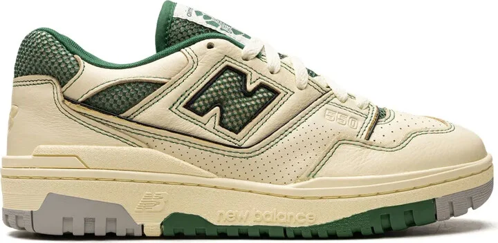 x Aimé Leon Dore 550 "Yellow/Green" sneakers