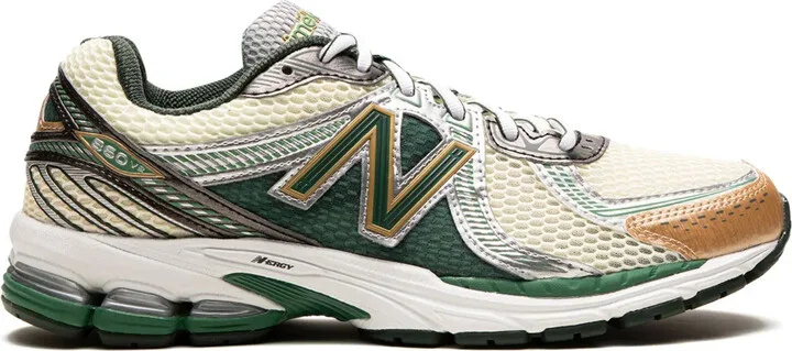 x Aimé Leon Dore 860 v2 "Green" sneakers