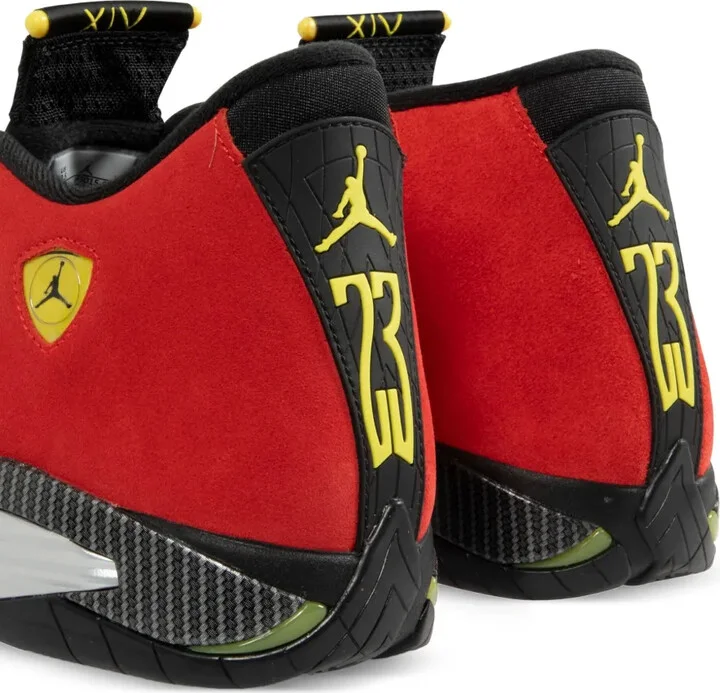 x Air Jordan 14 suede basketball sneakers - Image 4