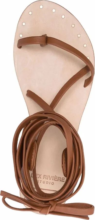 x Alex Rivière leather sandals - Image 4