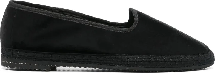 x Alex Rivière velvet loafers