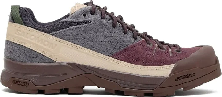 X-Alp suede leather sneakers