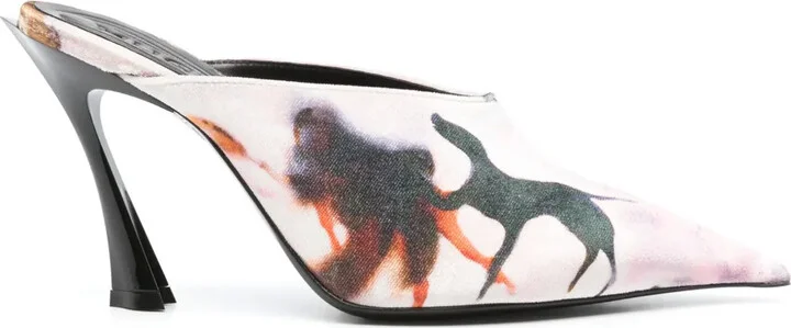 x Ambera Wellmann 95mm Fang mules