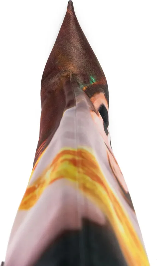 x Ambera Wellmann 95mm printed boots - Image 4