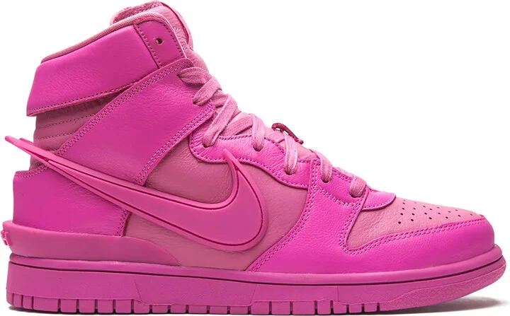 x AMBUSH Dunk High SP "Lethal Pink" sneakers