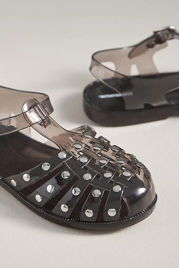 x Anthropologie Ellery Studded Jelly Sandals - Image 3