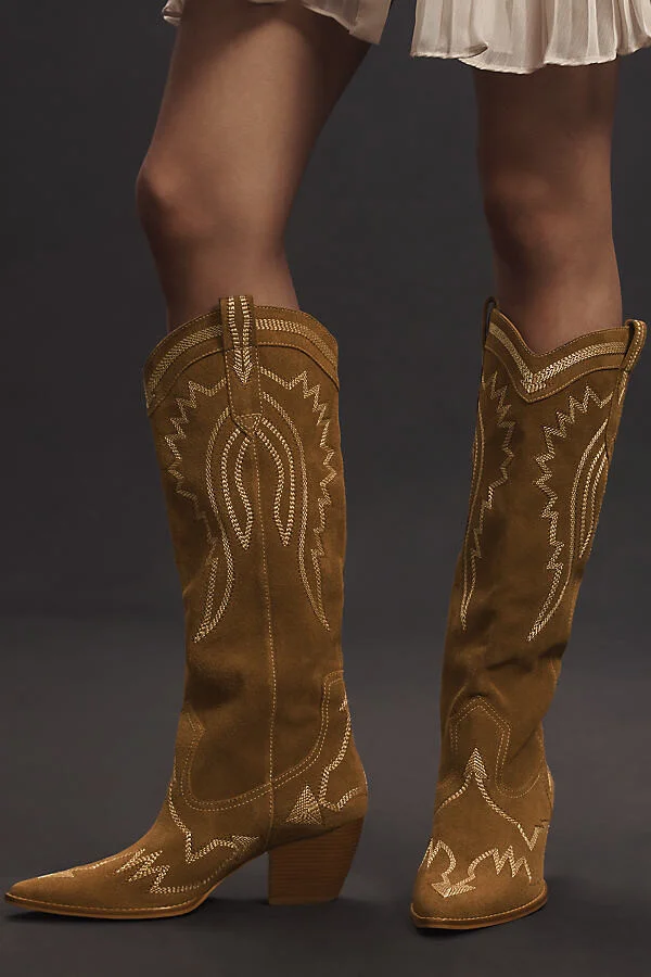 x Anthropologie Loretta Pull-On Western Boots - Image 2