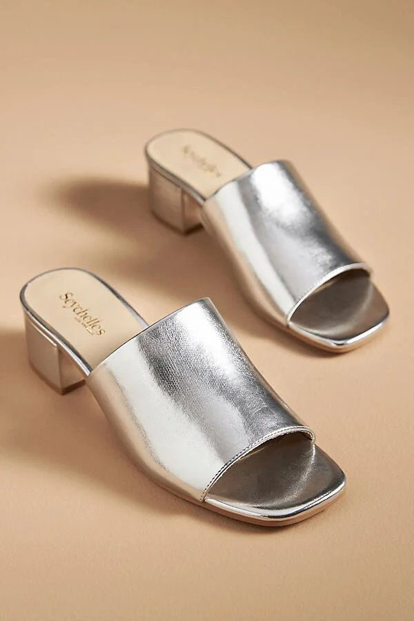 x Anthropologie Pepper Block-Heel Sandals - Image 2