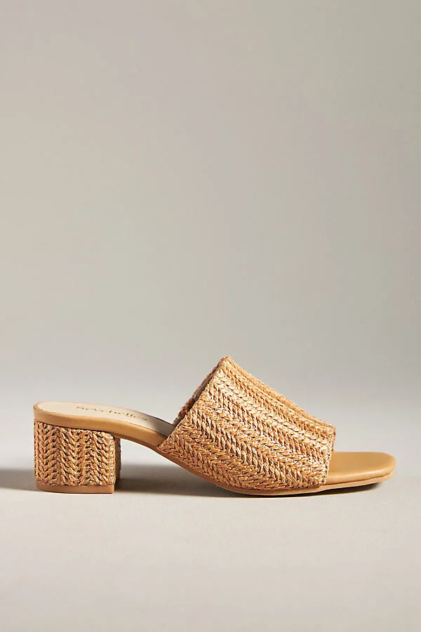 x Anthropologie Pepper Block-Heel Sandals