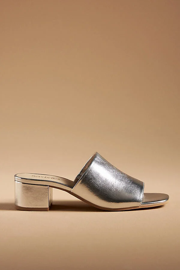 x Anthropologie Pepper Block-Heel Sandals