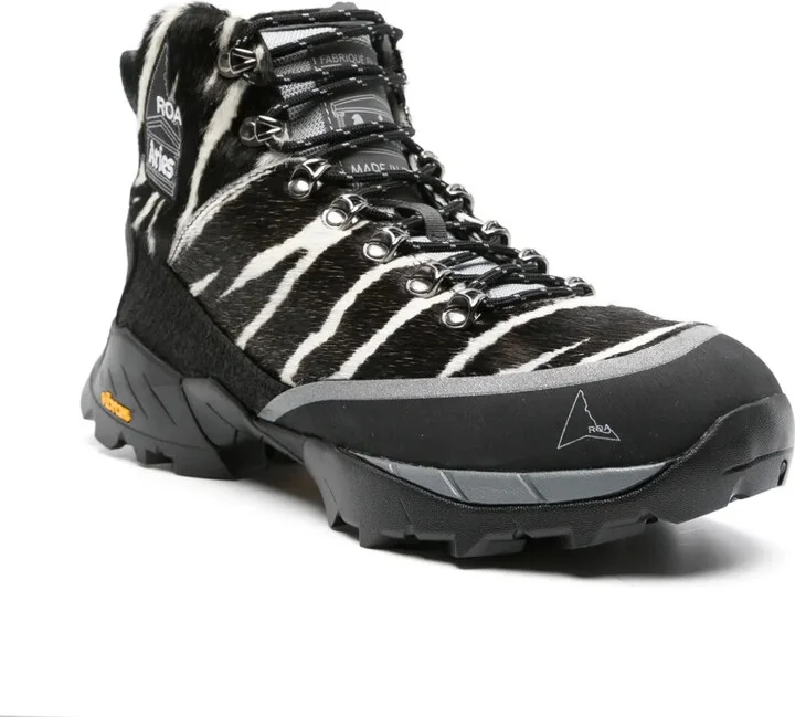 x Aries Andreas zebra-print boots - Image 2