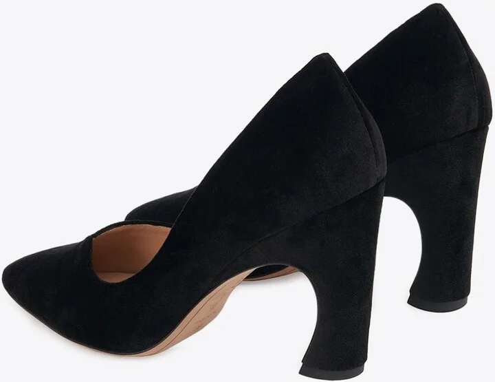 X Atelier Jolie Oli 90 Pumps in Velvet - Image 2