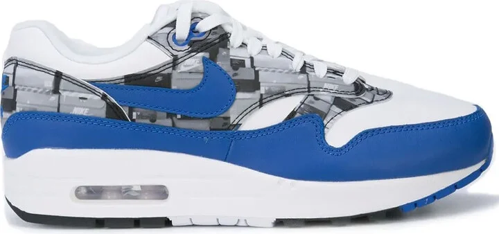 x atmos Air Max 1 Print "We Love Nike" sneakers