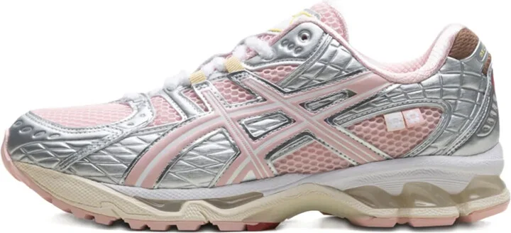 x ATMOS x VANDYTHEPINK GEL-NIMBUS 10.1 "Strawberry Cream/Metallic Silver" sneakers