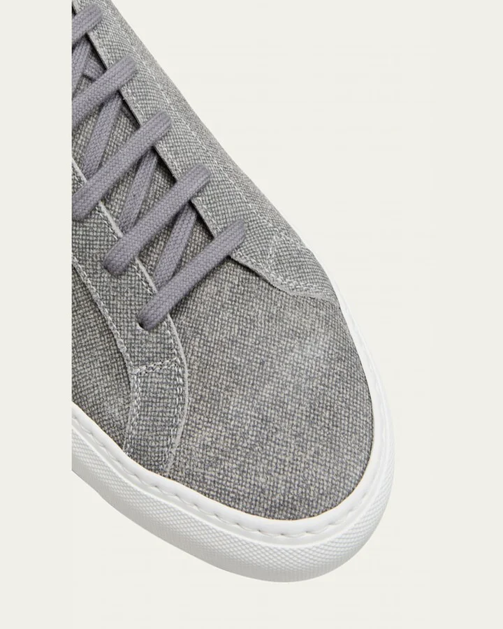 x B.shop Men’s Achilles Patterned Suede Low-Top Sneakers - Image 3