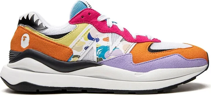 x BAPE 57/40 "Multicolor" sneakers