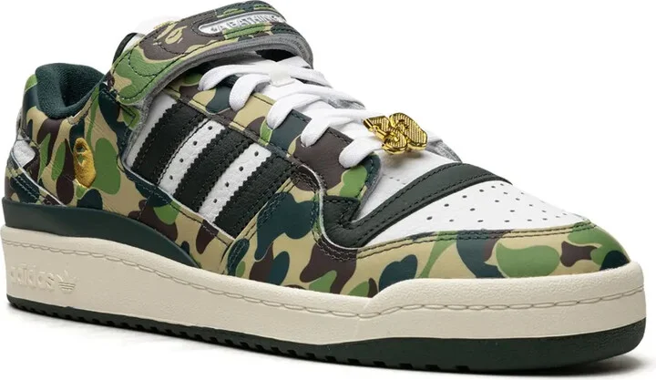 x BAPE Forum 84 Low "30th Anniversary Green Camo" sneakers - Image 2