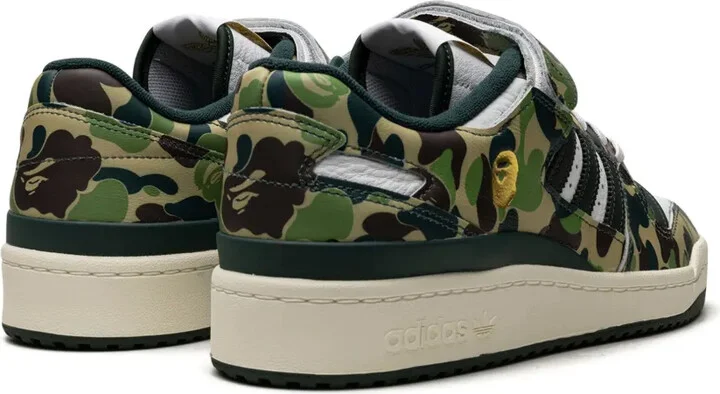 x BAPE Forum 84 Low "30th Anniversary Green Camo" sneakers - Image 3