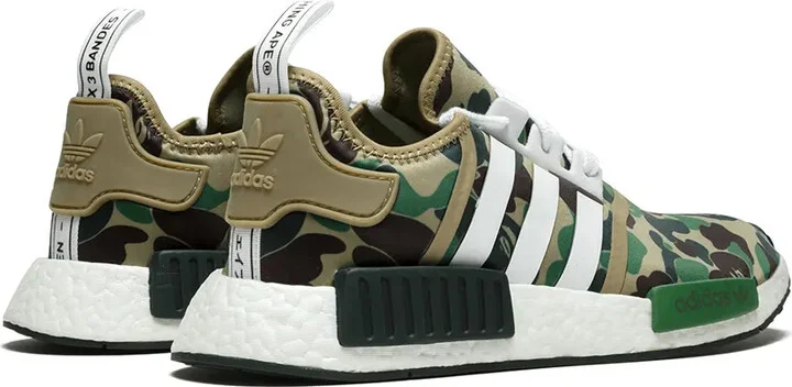 x BAPE NMD_R1 "Green Camo" sneakers - Image 3