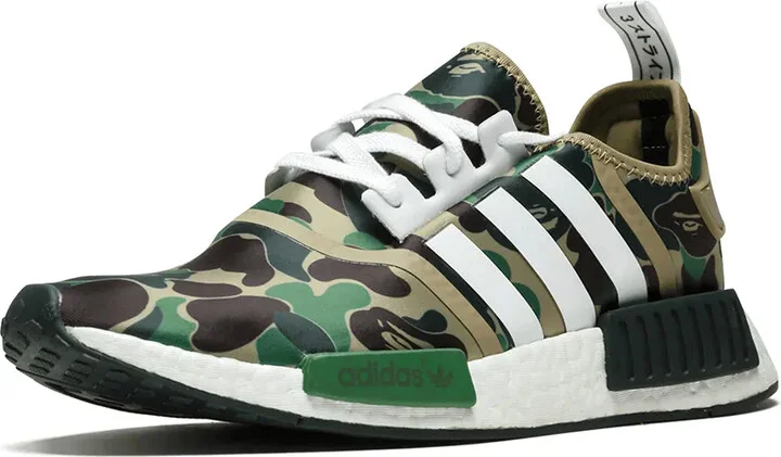 x BAPE NMD_R1 "Green Camo" sneakers - Image 4