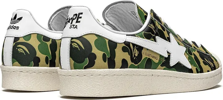 x Bape Superstar ''Green Camo'' sneakers - Image 3