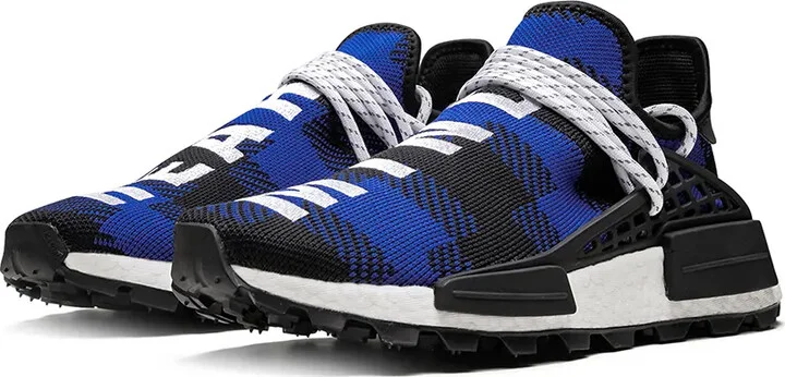 x BBC x Pharrell NMD Hu "Plaid Pack - Image 2