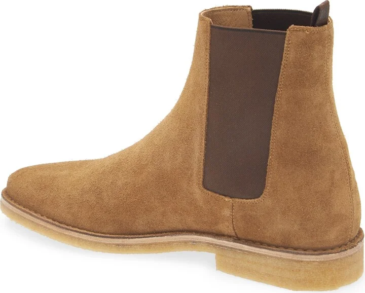 x Beckham Jareth Plain Toe Suede Chelsea Boot - Image 2