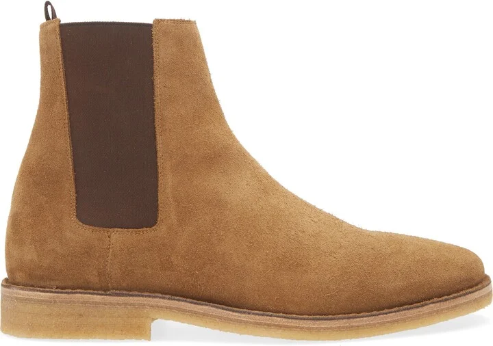 x Beckham Jareth Plain Toe Suede Chelsea Boot - Image 3