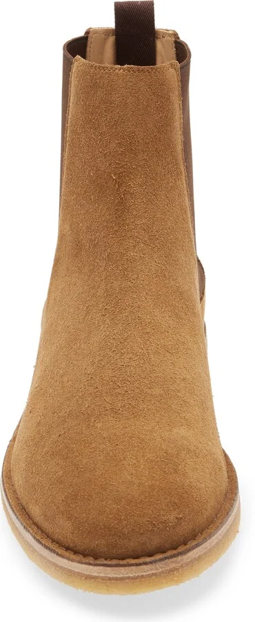 x Beckham Jareth Plain Toe Suede Chelsea Boot - Image 4