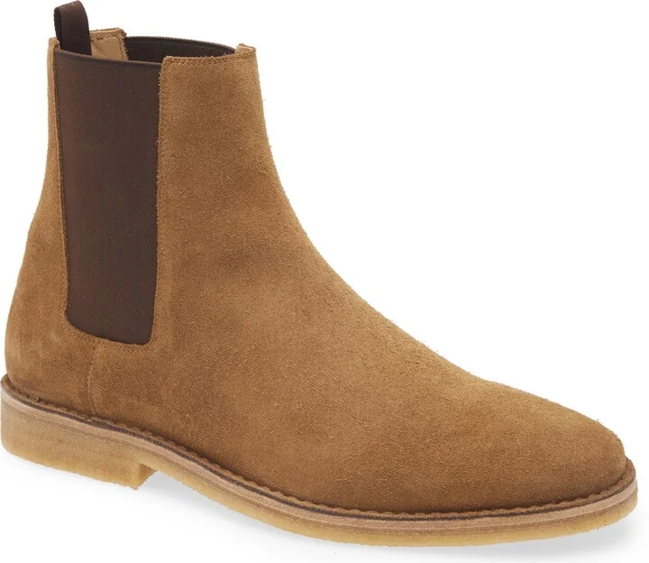 x Beckham Jareth Plain Toe Suede Chelsea Boot