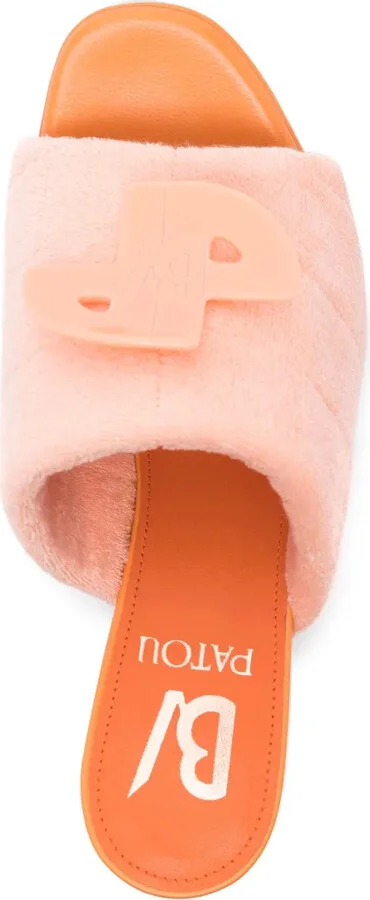 x Bettina Vermillon 110mm Anita sandals - Image 4