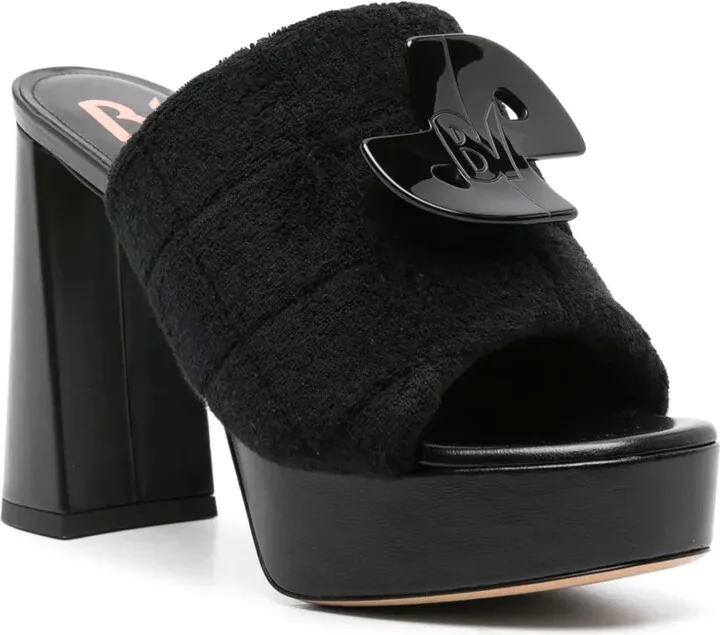 x Bettina Vermillon 110mm Anita sandals - Image 2