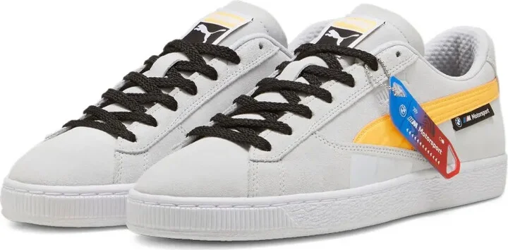 x BMW Motorsport suede low-top sneakers - Image 2