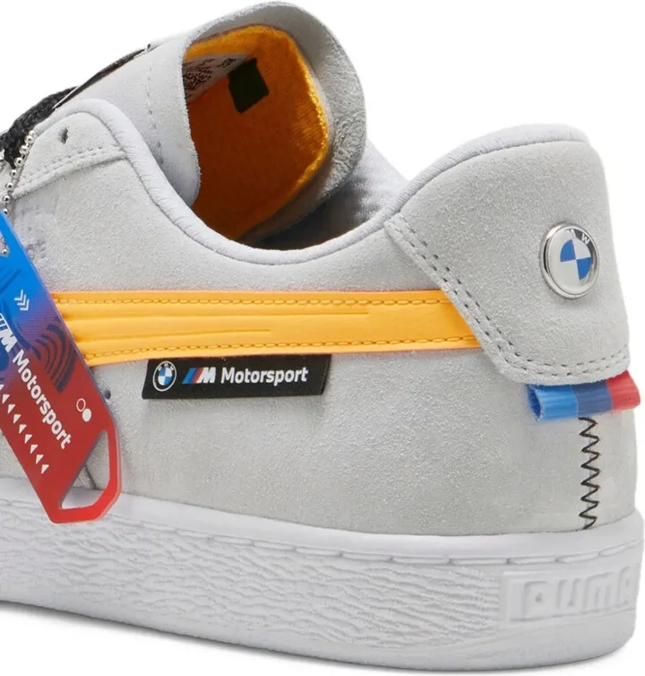 x BMW Motorsport suede low-top sneakers - Image 5