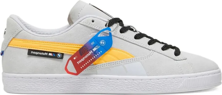 x BMW Motorsport suede low-top sneakers