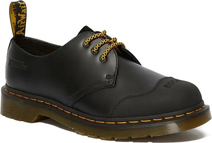 x Bodega 1461 Smooth Tectuff "Black" derby shoes - Image 2