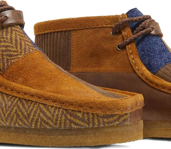 x Bodelga Originals Wallabee 2.0 "Heritage Patchwork" boots - Image 2