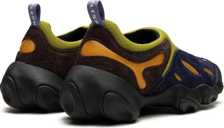 x Brain Dead Factory Team Flesh "Blue Brown Lime" sneakers - Image 3