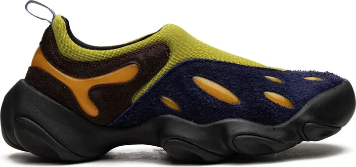 x Brain Dead Factory Team Flesh "Blue Brown Lime" sneakers
