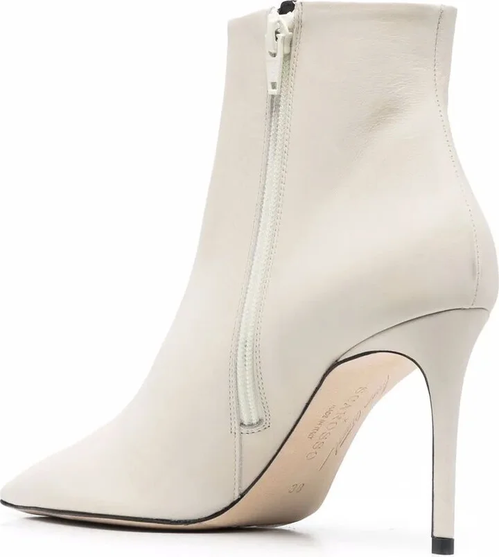 x Brian Atwood Anya leather ankle boots - Image 3