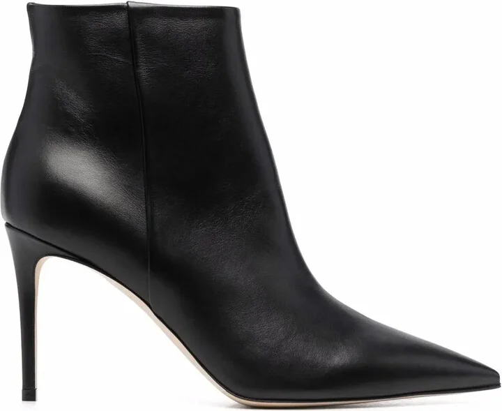 x Brian Atwood Anya leather ankle boots