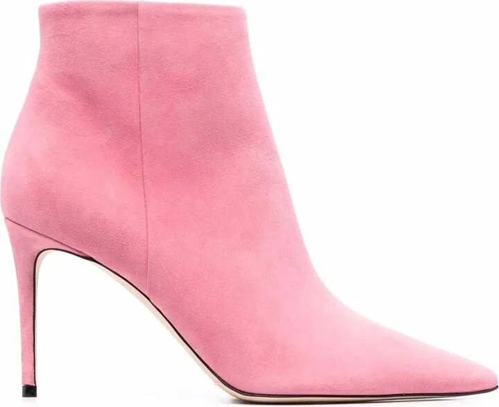 x Brian Atwood Anya suede ankle boots